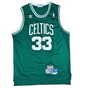 Vintage Adidas #33 Larry Bird Jersey XXL 1985-1986 Celtics Hardwood Classics NBA